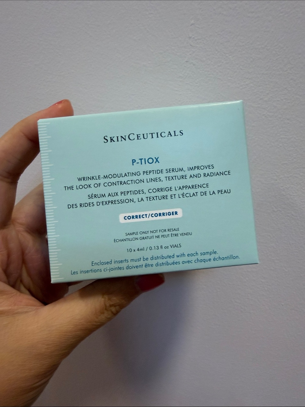 SkinCeuticals P-Tox Peptide Serum Sample Pack 10*4ML